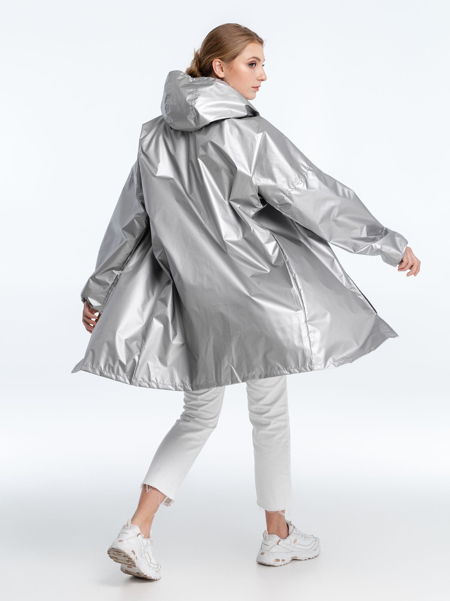 Дождевик Palladio, серебристый