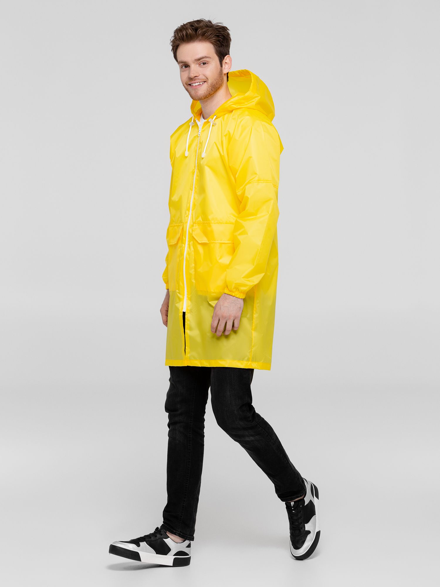 Плащ-дождевик желтый