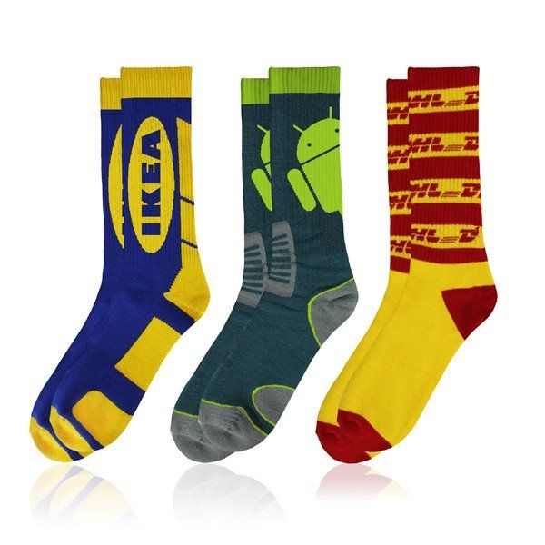 брендированные носки