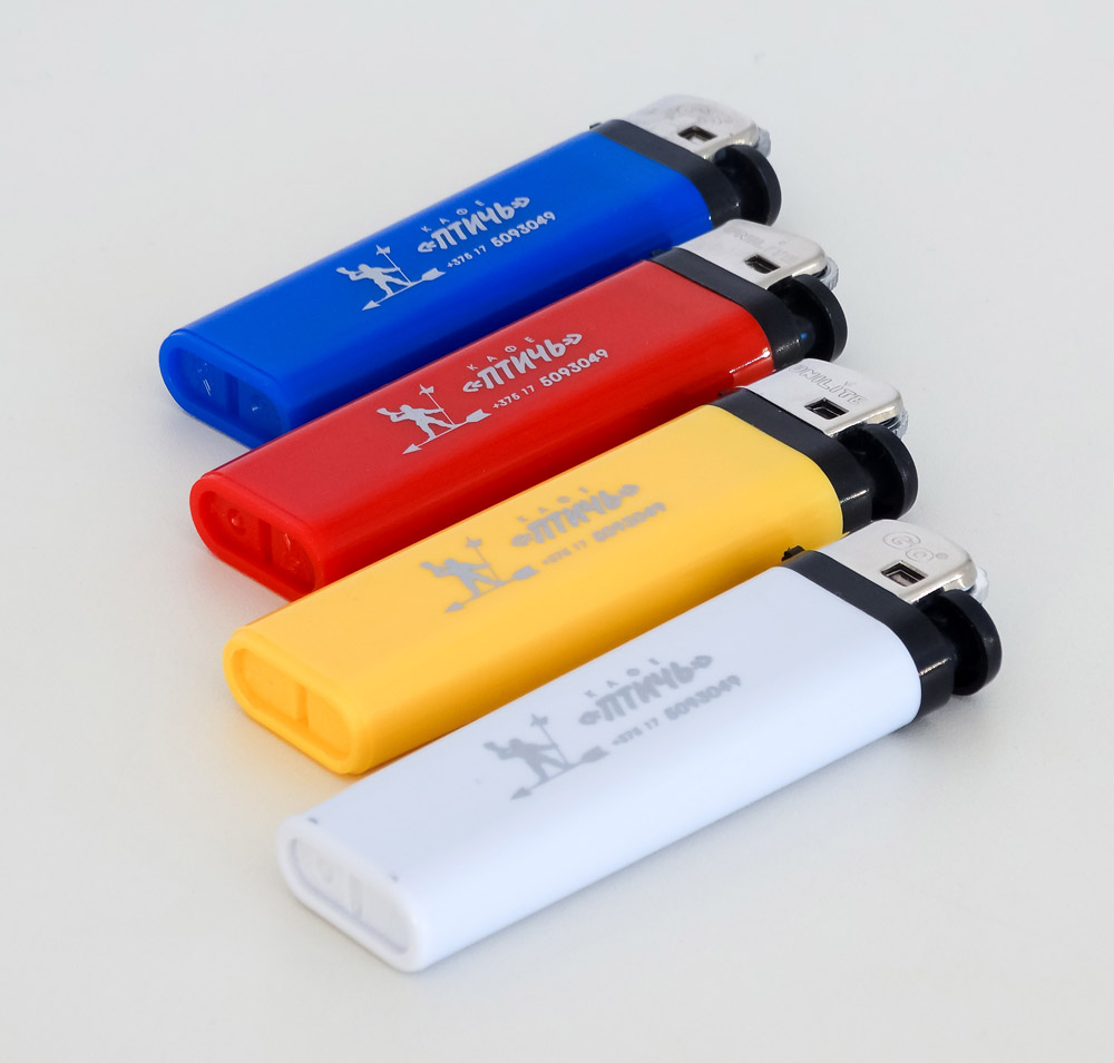 зажигалка с логотипом